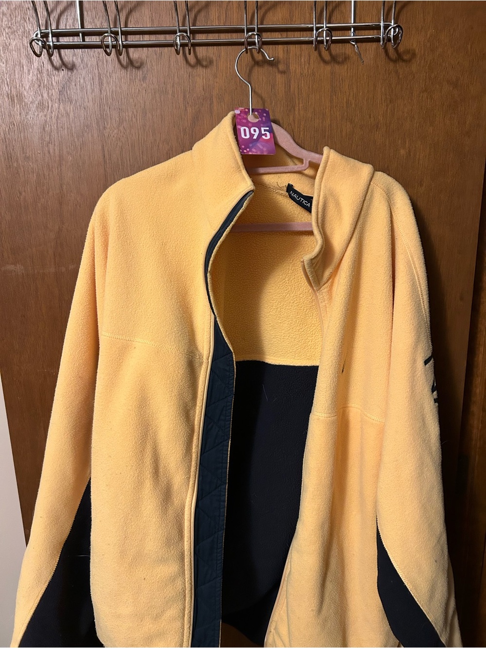 Nautica Yellow & Navy Fleece Jacket